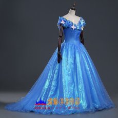 画像3: ディズニー Cinderella シンデレラ ワンピース　コスプレ衣装 abccos製 「受注生産」 (3)