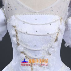 画像5: ディズニー 不思議の国のアリス Alice in Wonderland ホワイト・クイーン 白薔薇の女王 コスプレ衣装 abccos製 「受注生産」 (5)