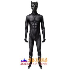 画像1: ブラックパンサー Black Panther ティチャラ 全身タイツ コスチューム コスプレ衣装 abccos製 「受注生産」 (1)