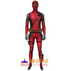 画像1: デッドプール ウェイド・ウィルソン Deadpool Wade Wilson ジャンプスーツ マスク付き コスプレ衣装 コスチューム abccos製 「受注生産」 (1)