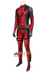 画像4: デッドプール ウェイド・ウィルソン Deadpool Wade Wilson ジャンプスーツ マスク付き コスプレ衣装 コスチューム abccos製 「受注生産」 (4)