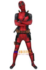 画像9: デッドプール ウェイド・ウィルソン Deadpool Wade Wilson ジャンプスーツ マスク付き コスプレ衣装 コスチューム abccos製 「受注生産」 (9)