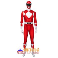 画像1: 恐竜戦隊ジュウレンジャー Kyoryu Sentai Zyuranger ゲキ ティラノレンジャー 全身タイツ コスチューム コスプレ衣装 abccos製 「受注生産」 (1)