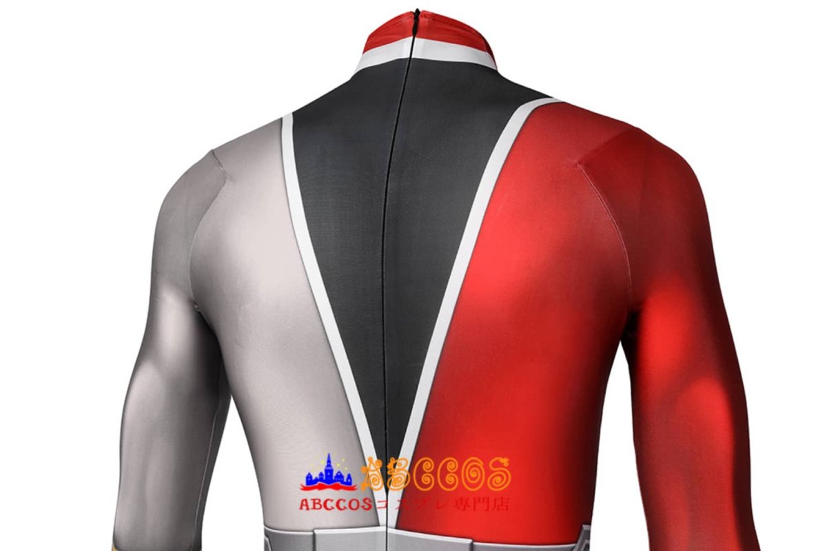 画像8: 騎士竜戦隊リュウソウジャー 勇猛の騎士 リュウソウレッド ジャンプスーツ コスプレ衣装 コスチューム abccos製 「受注生産」 (8)