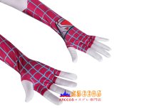 画像14: スパイダーマン:アクロス・ザ・スパイダーバース Spider-Man: Across the Spider-Verse グウェン・ステイシー / スパイダーグウェン 全身タイツ コスチューム 子供コスプレ衣装 abccos製 「受注生産」 (14)
