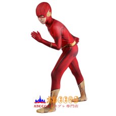 画像2: フラッシュ シーズン8 バリー・アレン The Flash Season 8 Barry Allen 子供コスプレ衣装 コスチューム バラ売り可 abccos製 「受注生産」 (2)