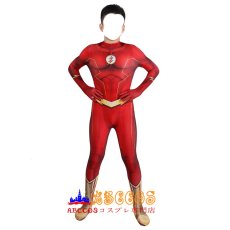 画像4: フラッシュ シーズン8 バリー・アレン The Flash Season 8 Barry Allen 子供コスプレ衣装 コスチューム バラ売り可 abccos製 「受注生産」 (4)