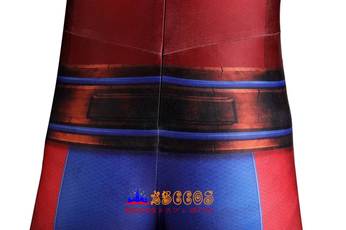 画像11: スーパーマン/シャザム!:リターン・オブ・ブラックアダム Superman/Shazam!: The Return of Black Adam 破壊者ミスター・アトム アトムスマッシャー Atom Smasher 全身タイツ 子供コスプレ衣装 abccos製 「受注生産」 (11)