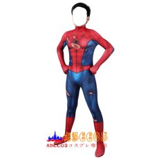 画像2: Marvel's Spider-Man PS5 classic suit damaged スパイダーマン 全身タイツ コスチューム 子供コスプレ衣装 abccos製 「受注生産」 (2)