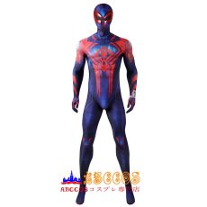 画像1: スパイダーマン:アクロス・ザ・スパイダーバース スパイダーマン2099 スパイダーマ ミゲル・オハラ Miguel O'Hara ジャンプスーツ コスプレ衣装 コスチューム abccos製 「受注生産」 (1)