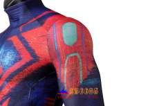 画像9: スパイダーマン:アクロス・ザ・スパイダーバース スパイダーマン2099 スパイダーマ ミゲル・オハラ Miguel O'Hara ジャンプスーツ コスプレ衣装 コスチューム abccos製 「受注生産」 (9)