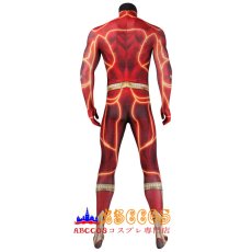 画像6: THE FLASH/フラッシュ セントラル・シティ つなぎの服 全身タイツ コスチューム コスプレ衣装 abccos製 「受注生産」 (6)