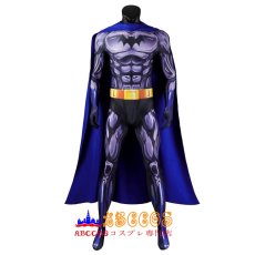 画像1: The New Batman Adventures Season 1 ザ・バットマン－ ブルース・ウェイン / バットマン 全身タイツ コスチューム コスプレ衣装 abccos製 「受注生産」 (1)