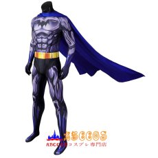 画像2: The New Batman Adventures Season 1 ザ・バットマン－ ブルース・ウェイン / バットマン 全身タイツ コスチューム コスプレ衣装 abccos製 「受注生産」 (2)