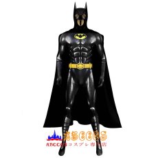 画像1: The Flash Batman Bruce Wayne Michael Keaton ザ・バットマン－ ブルース・ウェイン / バットマン 全身タイツ コスチューム コスプレ衣装 abccos製 「受注生産」 (1)