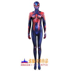 画像1: Spider-Man: Across The Spider-Verse Spiderman 2099 Miguel O'Hara スパイダーマン 全身タイツ コスチューム コスプレ衣装 abccos製 「受注生産」 (1)