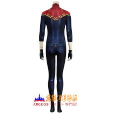 画像4: マーベルズ The Marvels キャプテン・マーベル キャロル・ダンヴァー/ダンバース Carol Danvers 全身タイツ コスチューム コスプレ衣装 abccos製 「受注生産」 (4)