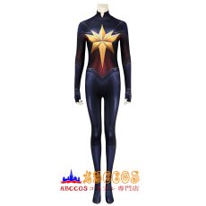 画像1: マーベルズ The Marvels キャプテン・マーベル キャロル・ダンヴァー/ダンバース Carol Danvers 全身タイツ コスチューム コスプレ衣装 abccos製 「受注生産」 (1)