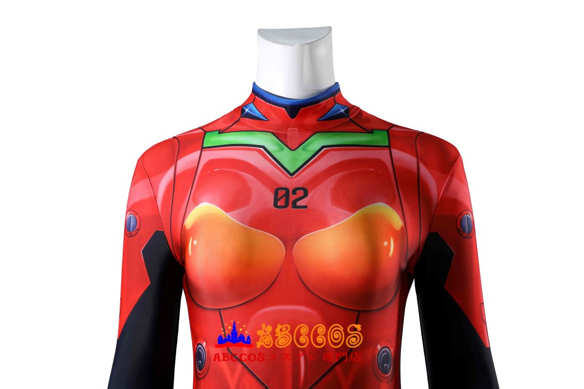 画像8: 新世紀エヴァンゲリオン エヴァンゲリオン 惣流・アスカ・ラングレー EVA つなぎ服 コスプレ衣装 abccos製 「受注生産」 (8)