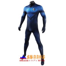 画像3: The Fantastic Four ファンタスティック4 ジョニー・ストーム / ヒューマン・トーチ Human Torch つなぎ服 コスプレ衣装 abccos製 「受注生産」 (3)