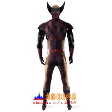 画像2: X-メン X-Men ウルヴァリン Wolverine ブラウン バトルスーツ つなぎ服 コスプレ衣装 abccos製 「受注生産」 (2)