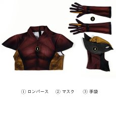 画像30: X-メン X-Men ウルヴァリン Wolverine ブラウン バトルスーツ つなぎ服 コスプレ衣装 abccos製 「受注生産」 (30)