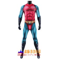 画像9: バットマン フォーエヴァー（BATMAN FOREVER）ディック・グレイソン / ロビン つなぎ服 コスプレ衣装 abccos製 「受注生産」 (9)
