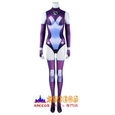 画像1: ティーン・タイタンズ（TEEN TITANS）スターファイヤー /Starfire つなぎ服 コスプレ衣装 abccos製 「受注生産」 (1)