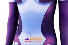 画像10: ティーン・タイタンズ（TEEN TITANS）スターファイヤー /Starfire つなぎ服 コスプレ衣装 abccos製 「受注生産」 (10)