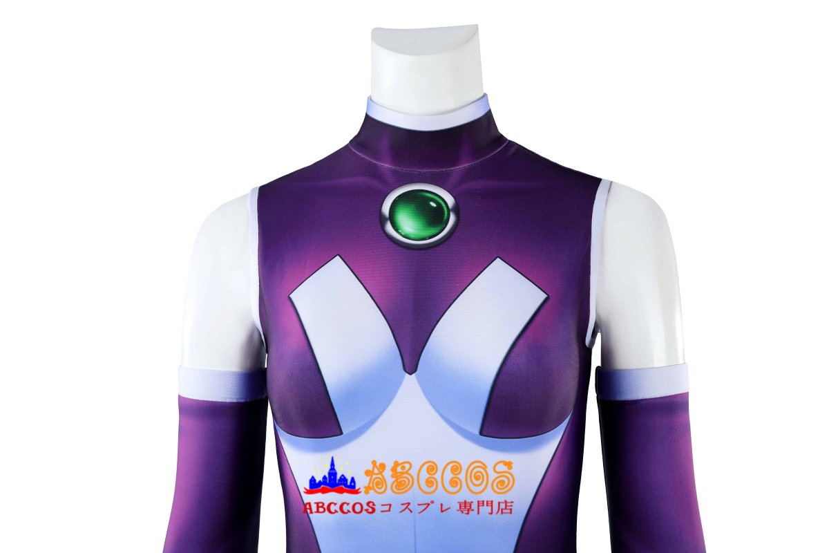 画像8: ティーン・タイタンズ（TEEN TITANS）スターファイヤー /Starfire つなぎ服 コスプレ衣装 abccos製 「受注生産」 (8)