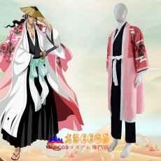 画像4: BLEACH ブリーチ きょうらく しゅんすい 八番隊隊長 コスプレ衣装 abccos製 「受注生産」 (4)