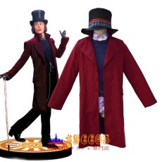 画像8: チャーリーとチョコレート工場 Charlie and the Chocolate Factory ウィリー・ウォンカ コスプレ衣装 abccos製 「受注生産」 (8)