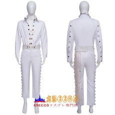 画像4: Elvis Presley エルヴィス・プレスリー ピンク ホワイト コスチューム コスプレ衣装 abccos製 「受注生産」 (4)