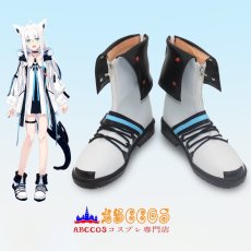 画像7: hololive ホロライブ vtuber 白上フブキ（しらかみ フブキ）コスプレ靴 abccos製 「受注生産」 (7)