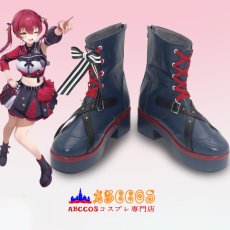 画像7: ホロライブ hololive Blue Journey 宝鐘マリン／ほうしょう まりん VTuber コスプレ靴 abccos製 「受注生産」 (7)