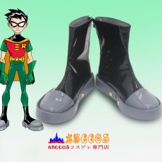 画像7: ティーン・タイタンズ（TEEN TITANS）ロビン コスプレ靴 abccos製 「受注生産」 (7)