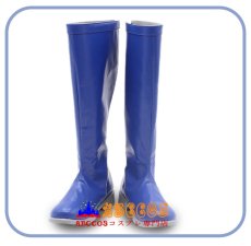 画像2: VOCALOID ボーカロイド KAITO カイト コスプレ靴 abccos製 「受注生産」 (2)