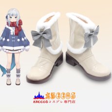 画像7: ホロライブ English所属 一期生 がうる・ぐら サメちゃん hololive Gawr Gura バーチャルYouTuber Vtuber Vチューバー コスプレ靴 abccos製 「受注生産」 (7)