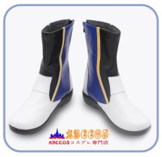 画像2: VOCALOID ボーカロイド KAITO カイト コスプレ靴 abccos製 「受注生産」 (2)