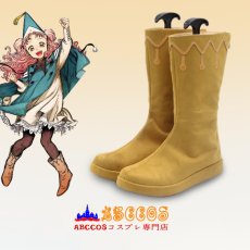 画像7: とんがり帽子のアトリエ（とんがりぼうしのアトリエ）テティア コスプレ靴 abccos製 「受注生産」 (7)