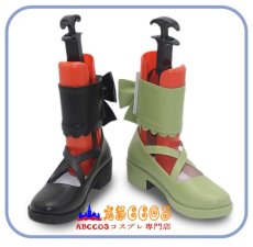 画像2: 魔法少女ノ魔女裁判（まほうしょうじょノまじょさいばん）遠野 ハンナ（とおの ハンナ）コスプレ靴 abccos製 「受注生産」 (2)