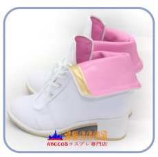 画像5: プロジェクトセカイ カラフルステージ! feat. 初音ミク pjsk_vbs_ VTuber 桃井愛莉（ももい あいり）コスプレ靴 abccos製 「受注生産」 (5)