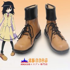 画像4: 私がモテないのはどう考えてもお前らが悪い!黒木智子（くろき ともこ） コスプレ靴 abccos製 「受注生産」 (4)