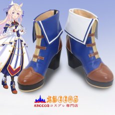 画像7: ウマ娘 プリティーダービー ヴィクトワールピサ（Victoire Pisa）コスプレ靴 abccos製 「受注生産」 (7)