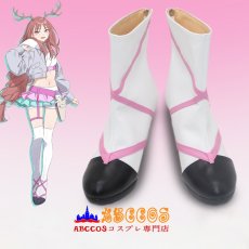 画像7: 超かぐや姫！綾紬 芦花（あやつむぎ ろか） コスプレ靴 abccos製 「受注生産」 (7)