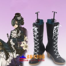 画像7: 黒執事 シエル·ファントムハイヴ Ciel コスプレ靴 abccos製 「受注生産」 (7)
