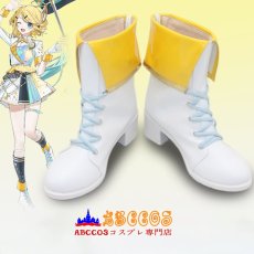 画像7: プロジェクトセカイ カラフルステージ！ feat. 初音ミク プロジェクトセカイ 鏡音リン Rin コスプレ靴 abccos製 「受注生産」 (7)