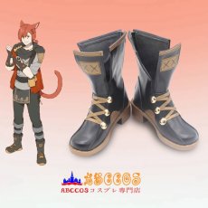 画像7: ファイナルファンタジー FINAL FANTASY グ・ラハ・ティア G'raha Tia コスプレ靴 abccos製 「受注生産」 (7)