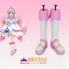 画像7: ひろがるスカイ！プリキュア  Cure Prism 虹ヶ丘 ましろ コスプレ靴 abccos製 「受注生産」 (7)