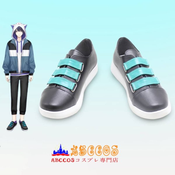 にじさんじ 長尾景 通常衣装 靴 ウィッグ付き にじさんじ VTuber 長尾 景 / ながお けい コスプレ靴 abccos製 「受注